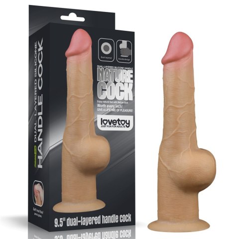 DONG 9.5'' DUAL LAYERED HANDLE COCK 24-0158