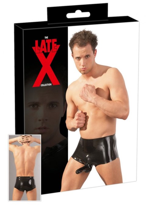 BOKSERKI MEN'S LATEX PANTS BLACK L/XL 13-6496