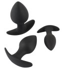 KOREK ANALNY BLACK VELVETS ANAL TRAINER SET 13-8355