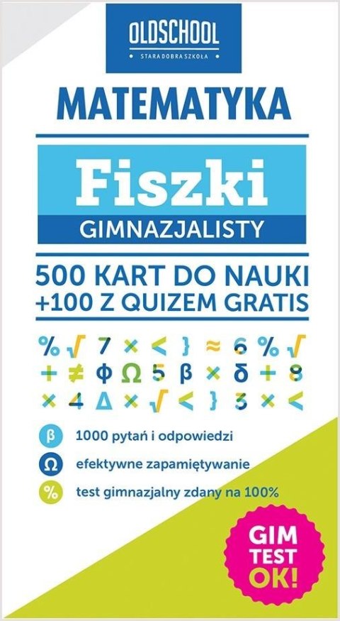 Matematyka. Fiszki gimnazjalisty