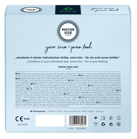 Mister Size 47 mm 36-pcs 14-2382