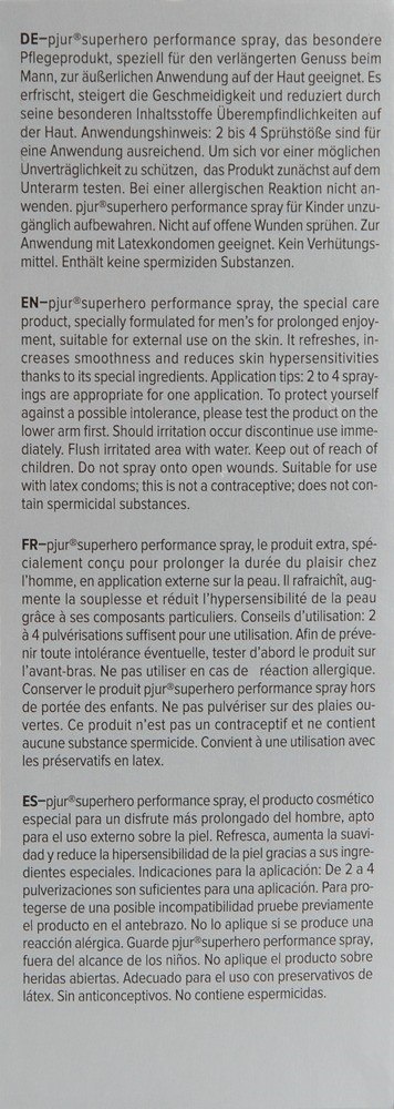 ŻEL PJUR SUPERHERO 20ML 13-2770