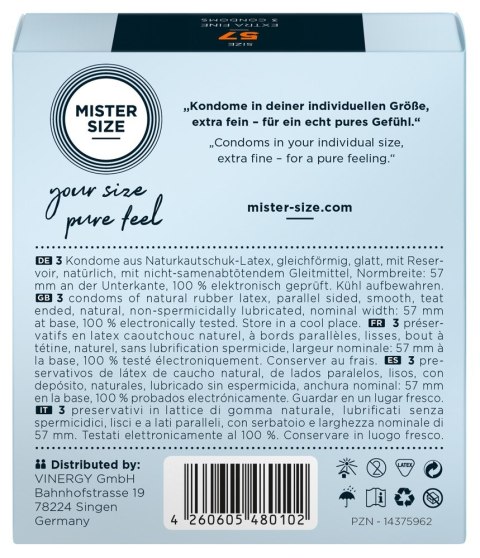 Mister Size 57 mm 3-pcs 14-2389