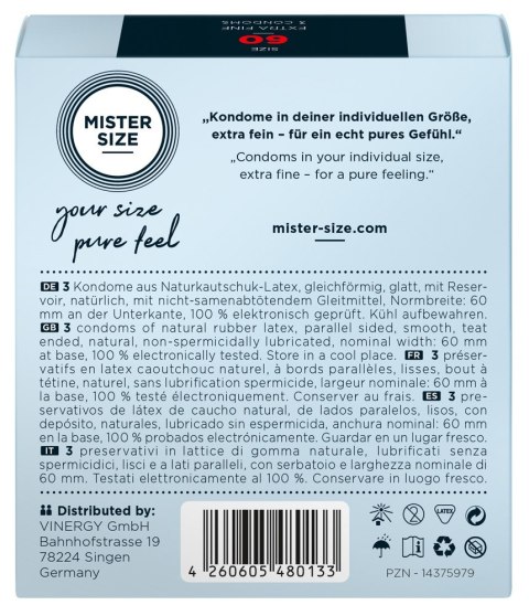 Mister Size 60 mm 3-pcs 14-2392