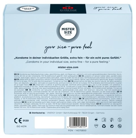 Mister Size 60 mm 36-pcs 14-2394