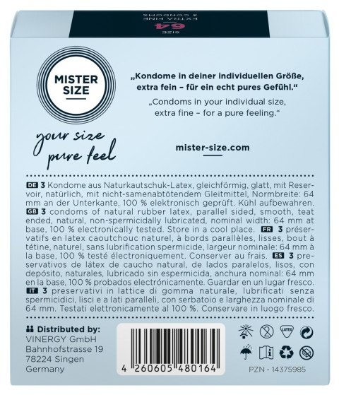 Mister Size 64 mm 3-pcs 14-2395