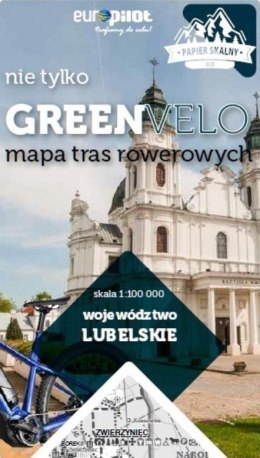 Województwo lubelskie. Mapa tras rowerowych