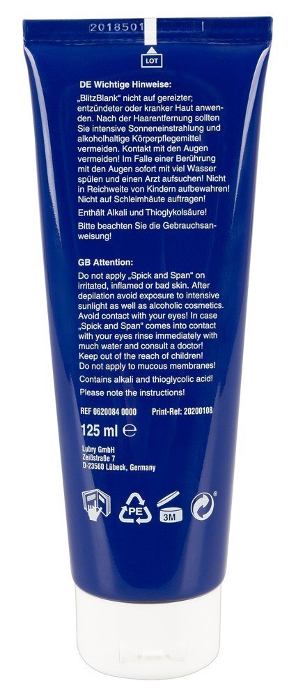 KREM PO GOLENIU BLITZBLANK SHAVING CREAM 125ML 13-2791