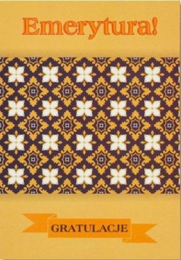 Kartka Emerytura V08
