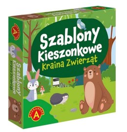 Szablony kieszonkowe - Kraina zwierząt ALEX