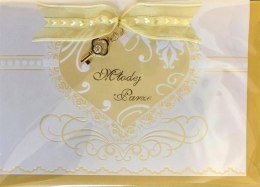 Karnet ślubny B6 Premium 53 + koperta