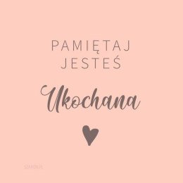 Podstawka korkowa - Pamiętaj jesteś ukochana