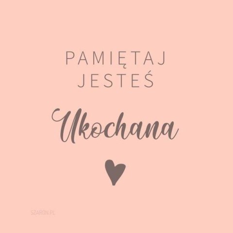 Podstawka korkowa - Pamiętaj jesteś ukochana