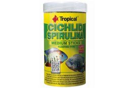 TROPICAL CICHLID SPIRULINA MEDIUM STICKS 1000ML/360G