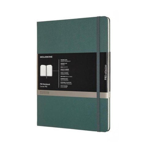 Notes Professional 19x25 tw. zielony MOLESKINE