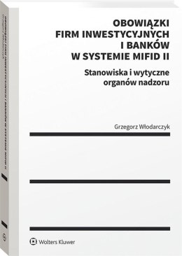 Obowiązki firm inwestycyjnych i banków..