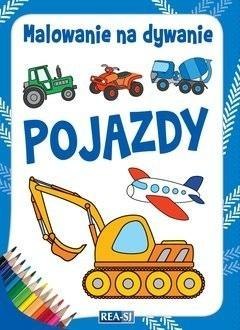 Malowanie na dywanie. Pojazdy