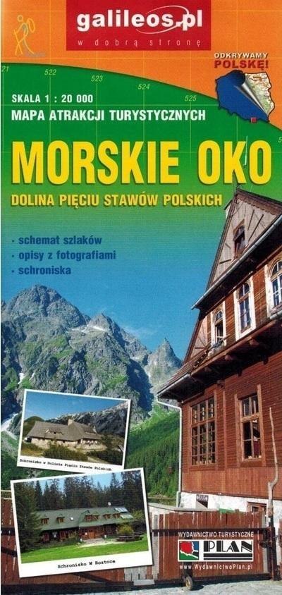 Mapa - Morskie Oko 1:20 000 w.2022