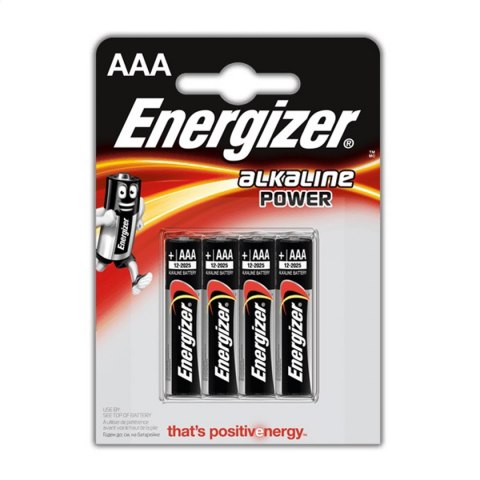 ENERGIZER BATTERY ALKALINE POWER LR06 AA BLISTER*4