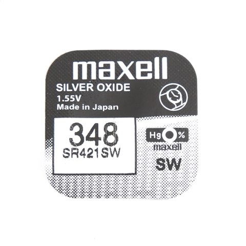MAXELL BATTERY SR421SW 1PC EU MF 18293700 [348]