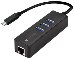 KONWERTER USBC3.0/ETHER 3XUSB