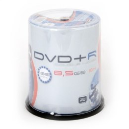 FREESTYLE DVD+R 8,5GB 8X DL FF WHITE INKJET PRINTABLE CAKE*100 [40872]