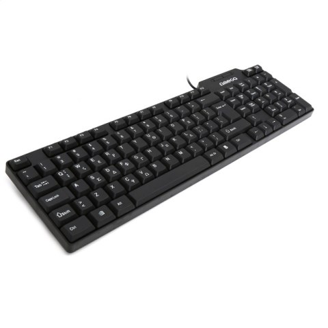 OMEGA KEYBOARD KLAWIATURA GR BLACK [42662]