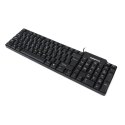 OMEGA KEYBOARD KLAWIATURA GR BLACK [42662]