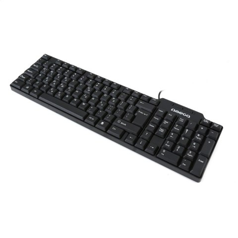 OMEGA KEYBOARD KLAWIATURA GR BLACK [42662]