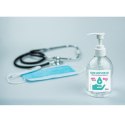 OMEGA HAND SANITIZER BOTTLE WITH PUMP +60% ALCOHOL PŁYN DO DEZYNFEKCJI RĄK 250ML [45318]