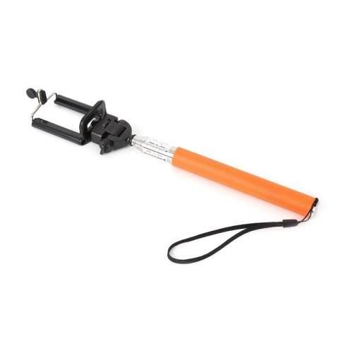 OMEGA MONOPOD - SPORT CAMERA TELESCOPIC POLE SELFIE STICK ORANGE [43020]