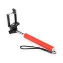 OMEGA MONOPOD - SPORT CAMERA TELESCOPIC POLE SELFIE STICK RED [43021]