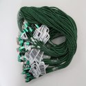 OMEGA LIGHTNING TO USB FABRIC BRAIDED CABLE KABEL 2A 1M POLYBAG GREEN [44039]