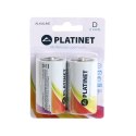 PLATINET BATTERY BATERIA ALKALINE PRO LR20 D BLISTER*2 [43733]
