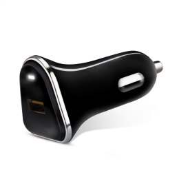 PLATINET CAR CHARGER ŁADOWARKA SAMOCHODOWA QUICK CHARGE 3.0 1xUSB 18W BLACK [44993]