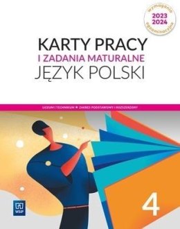 J.polski LO 4 Karty Pracy ZPiR 2022 WSiP