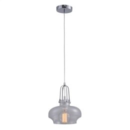 PLATINET PENDANT LAMP LAMPA SUFITOWA ARTEMIS E27 GLASS + CLEAR [44010]