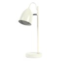 PLATINET TABLE LAMP LAMPA STOŁOWA 25W E14 METAL H37 1,5M CABLE WHITE 44874