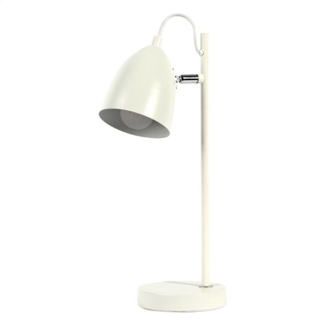 PLATINET TABLE LAMP LAMPA STOŁOWA 25W E14 METAL H37 1,5M CABLE WHITE 44874