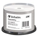 VERBATIM CD-R 700MB 52X AZO PRINTABLE DLP MEDI DISC CAKE*50 43745 PRO
