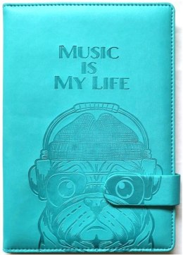 Notatnik dziecięcy A5/64K gładki TW Pies buldog