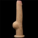 DILDO 11'' DUAL LAYERED HANDLE COCK 24-0231