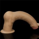 DILDO 11'' DUAL LAYERED HANDLE COCK 24-0231