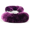 KAJDANKI FLUFFY HAND CUFFS FIOLETOWE 24-0148