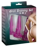 KOREK ANALNY ANAL TRAINING SET PURPLE 13-0144