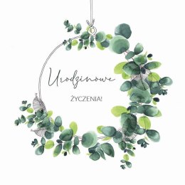 Karnet Swarovski kwadrat CL4003_PO Urodziny