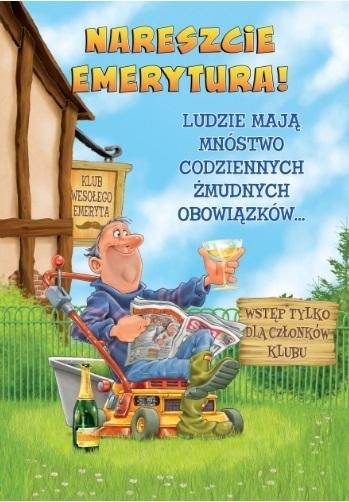 Kartka Emerytura duża TDF16