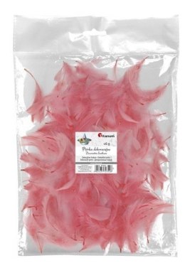 Piórka puch 16g brudnoróżowe
