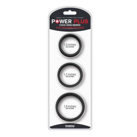 PIERŚCIEŃ POWER PLUS SOFT SILICONE PRO 24-0179