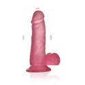 DILDO 6'' JELLY STUDS RÓŻOWE 24-0120